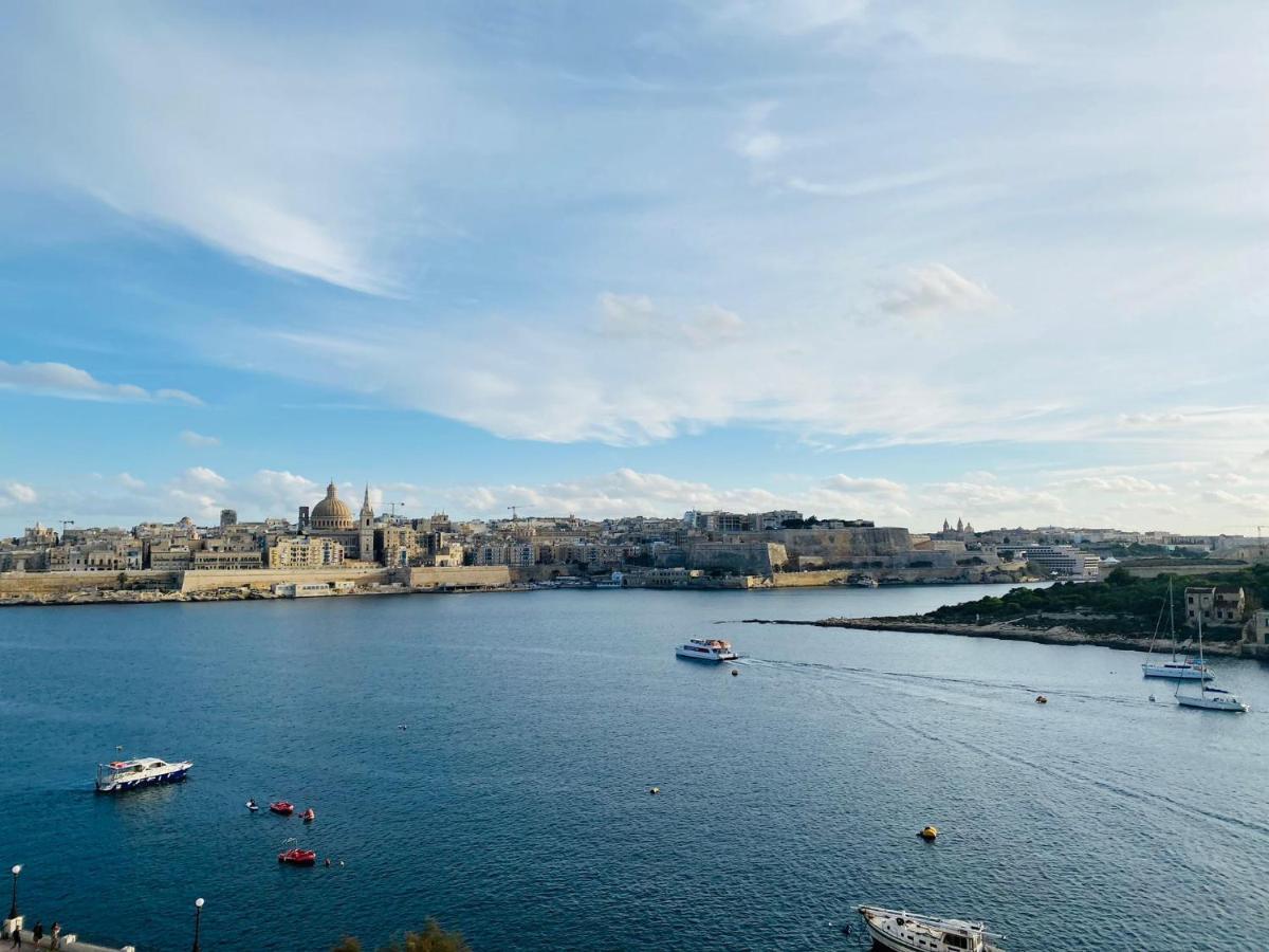 Sliema Seaview Apartment- Valletta Views - Apt 8, 49 Tigne Point Mansions Exteriör bild